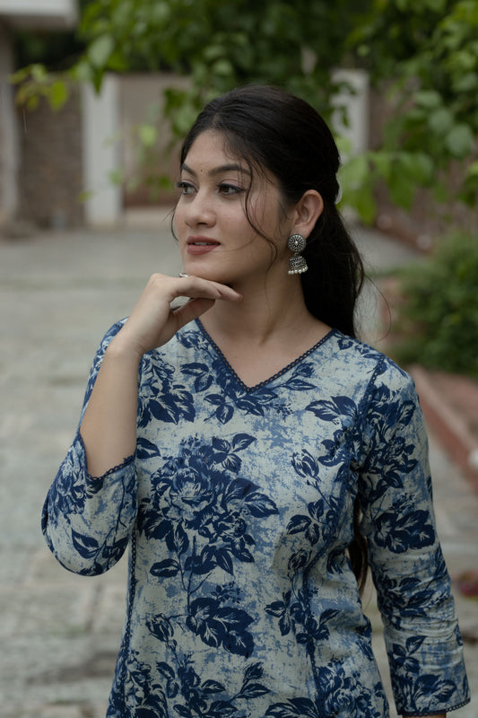 Indraani Cotton Suit Set