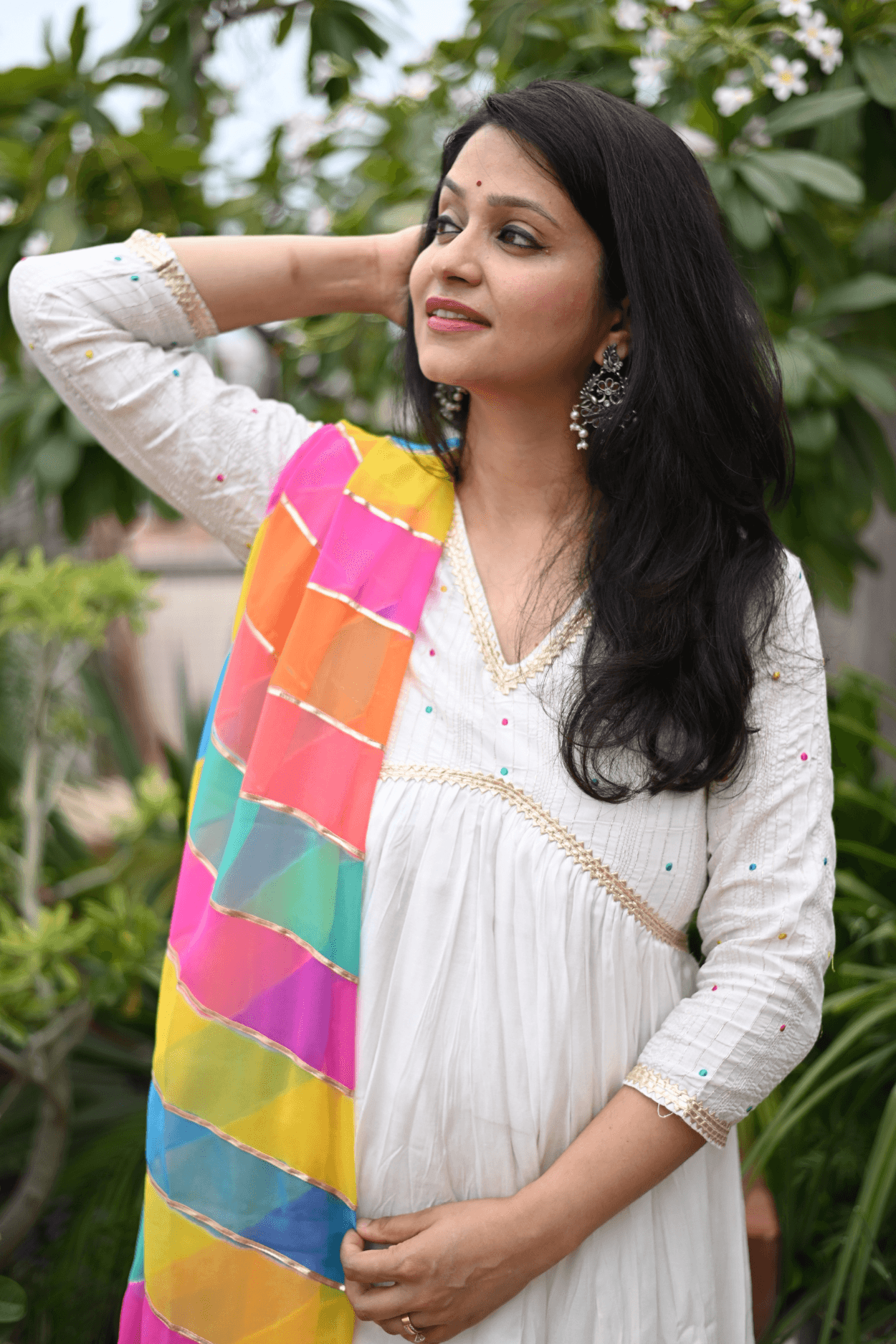 Pearl White Suit Set – DHOLKEE