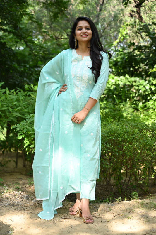 Raas cotton suit set