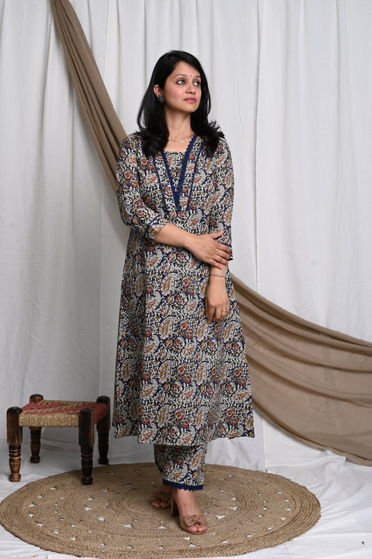 Gauri Cotton Kurta Pant Set