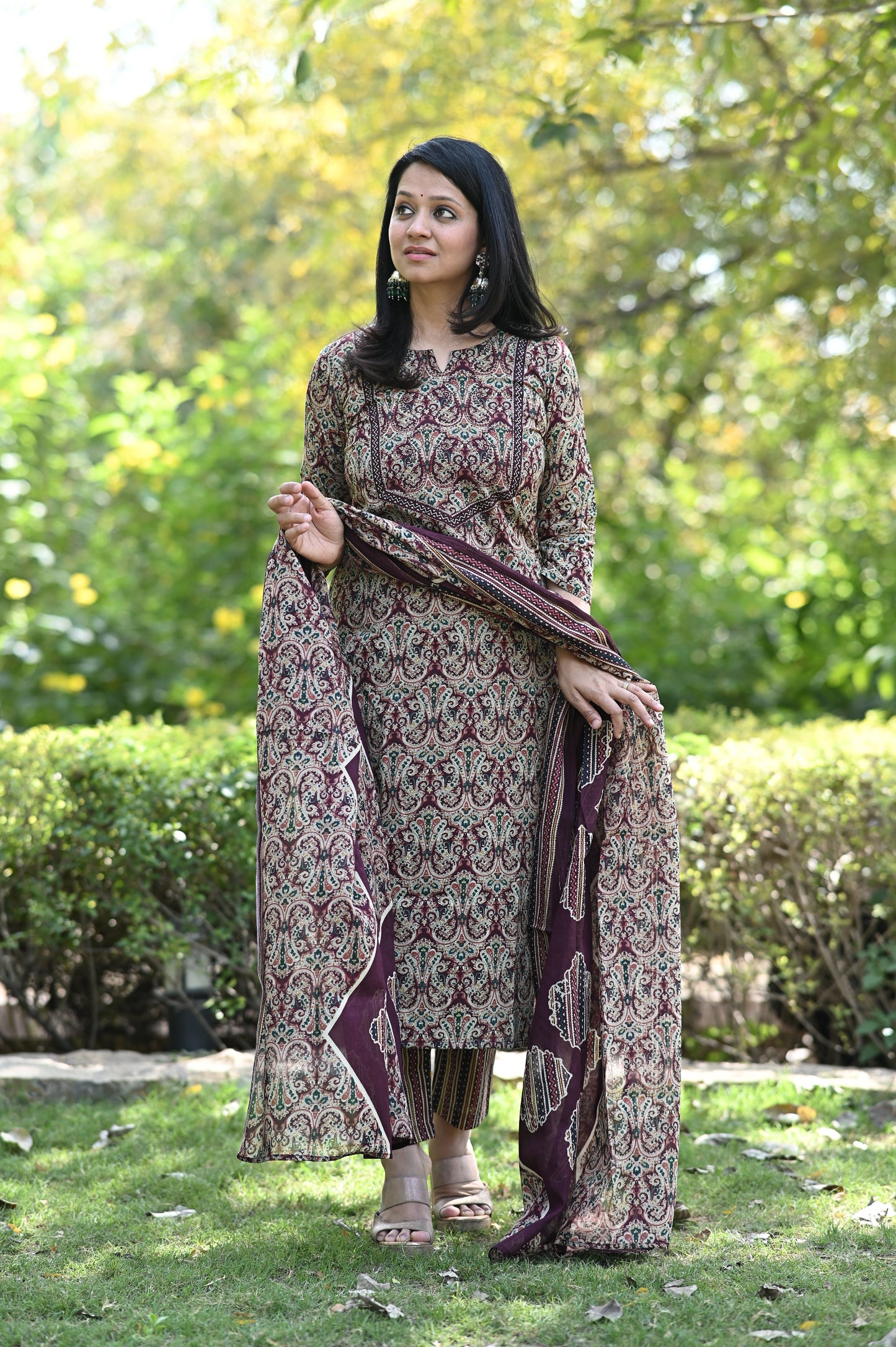 Chaandni Cotton Suit Set