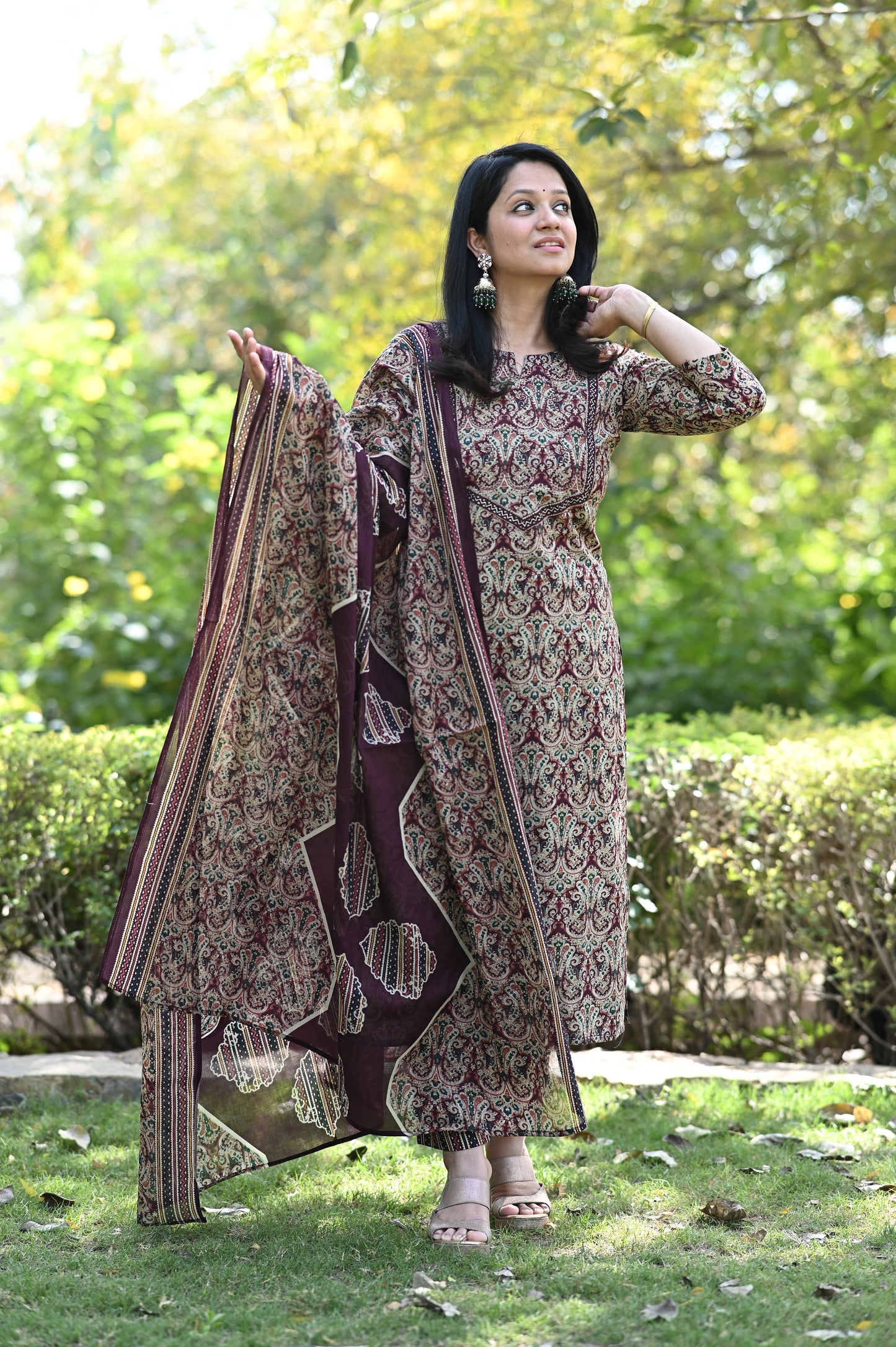 Chaandni Cotton Suit Set