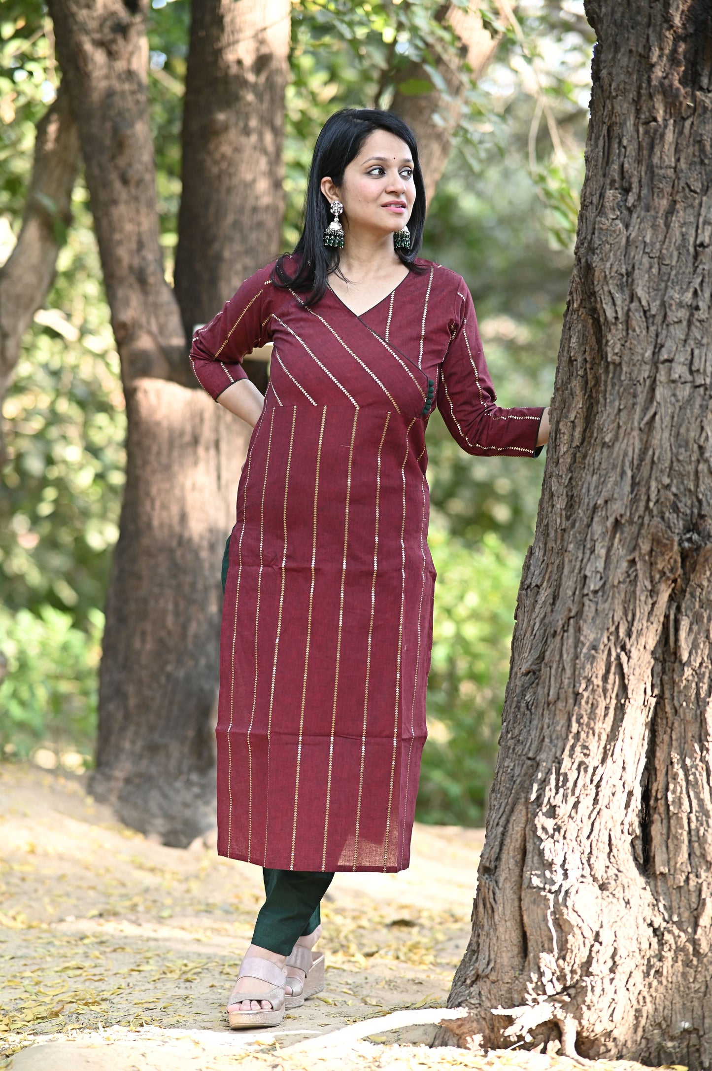 Kavya Cotton Kurta Pant Set