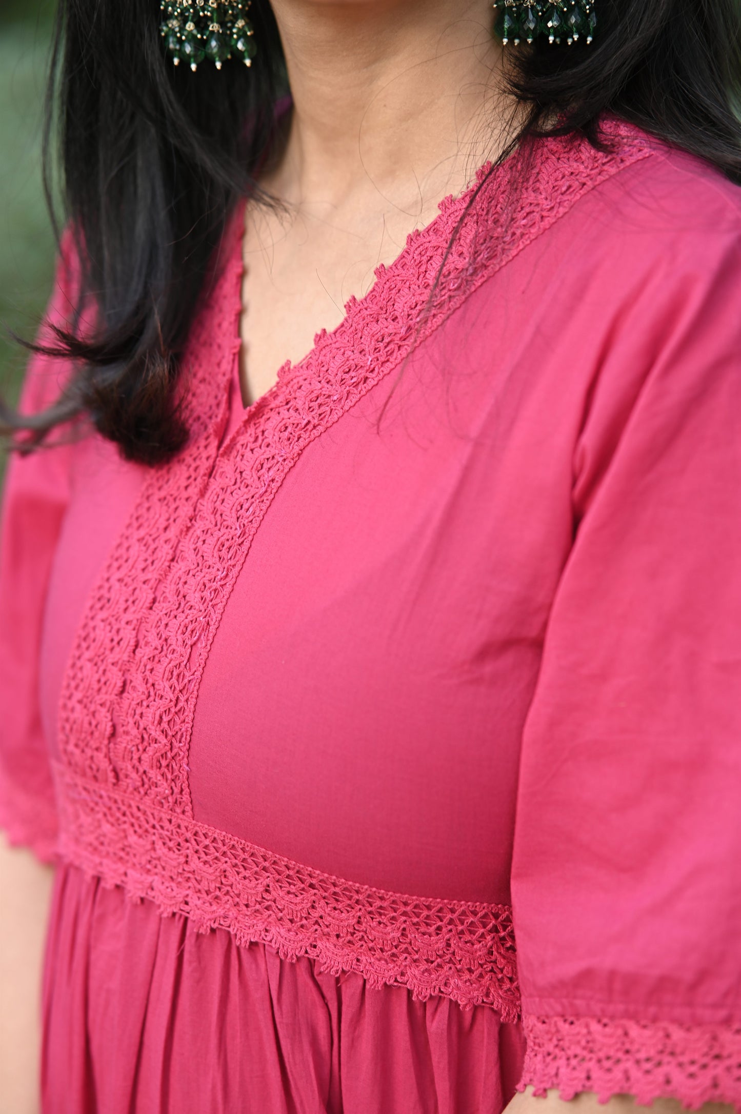 Rani Cotton Tier Gown