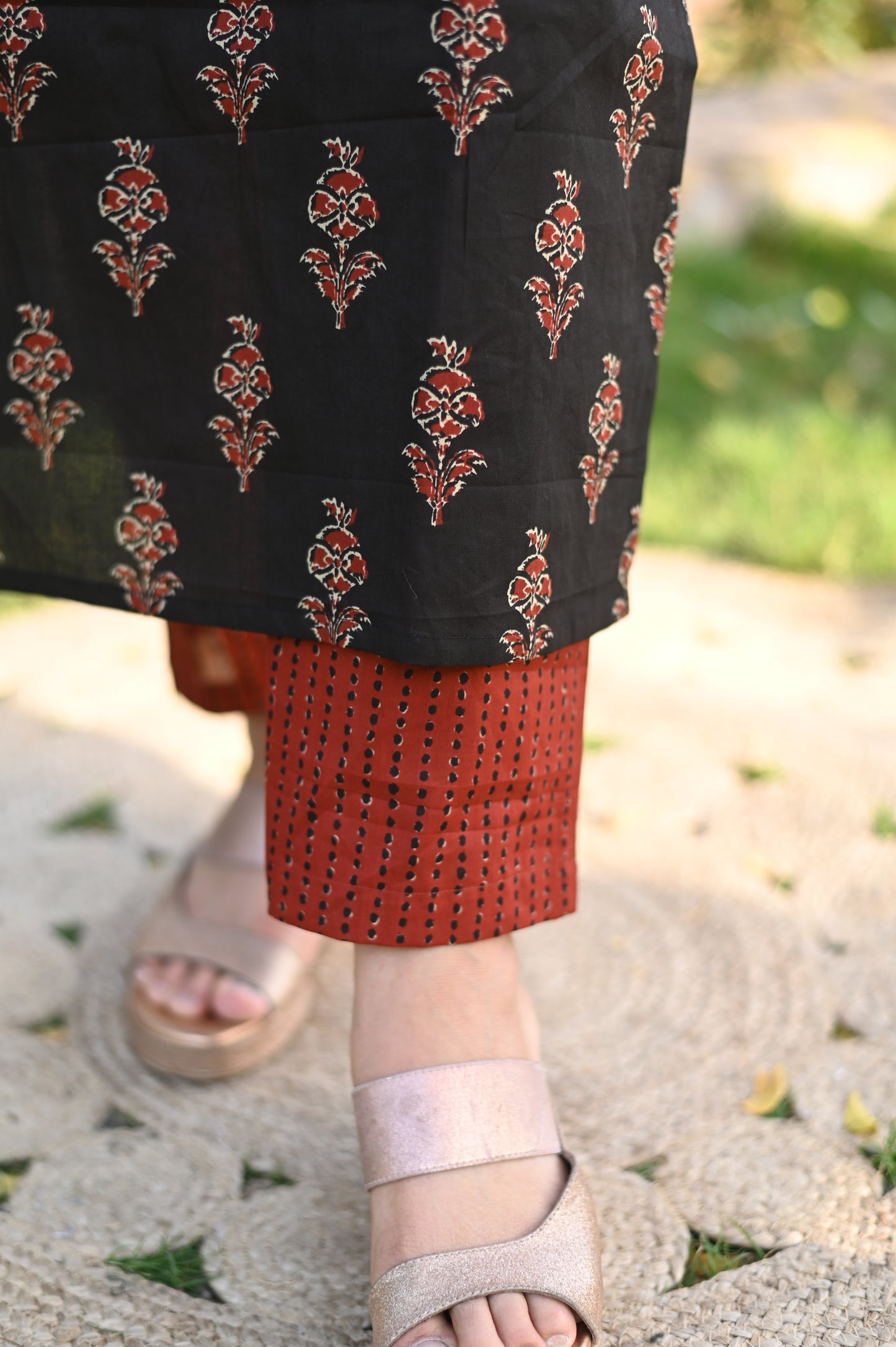 Yami Cotton Kurta Pant Set