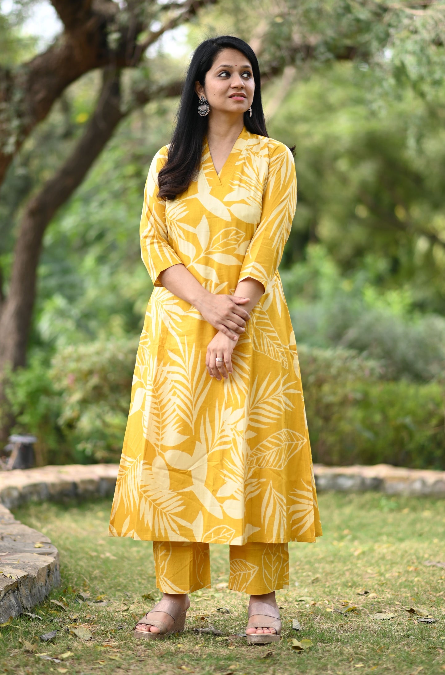 Aria A-Line Cotton Co-ord Set