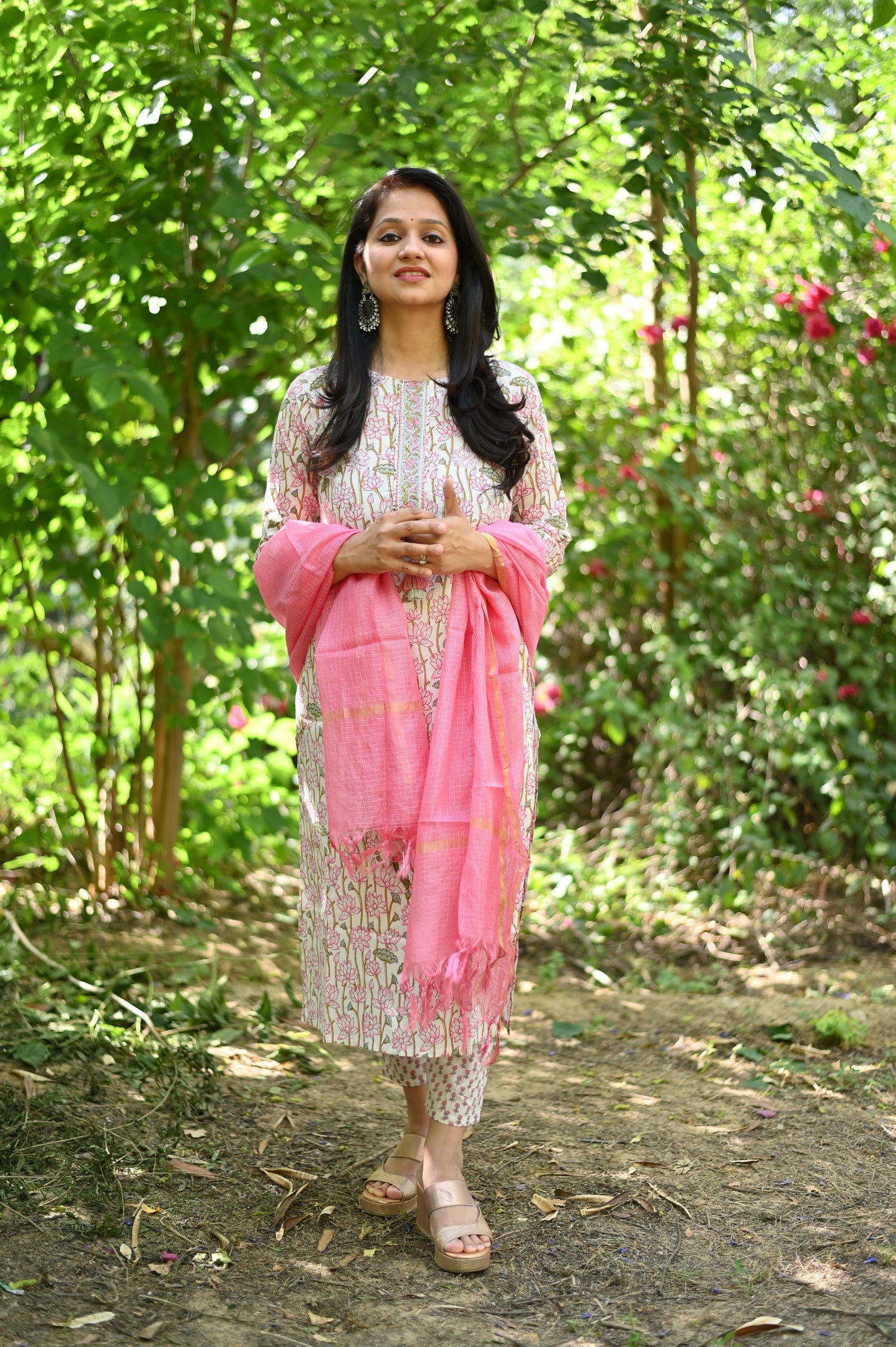 Kamali Handblock Suit Set