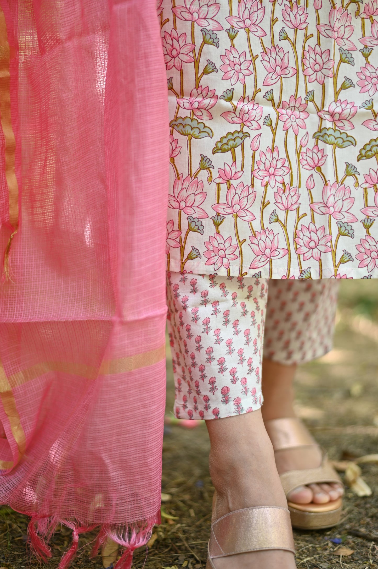 Kamali Handblock Suit Set