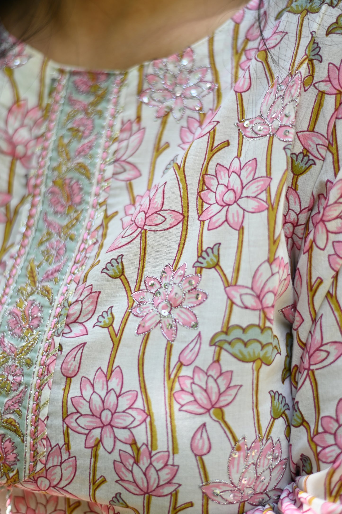Kamali Handblock Suit Set