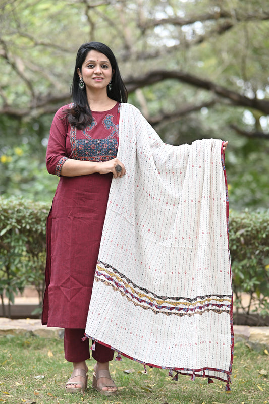 Mayuri Designer Cotton Suit Set