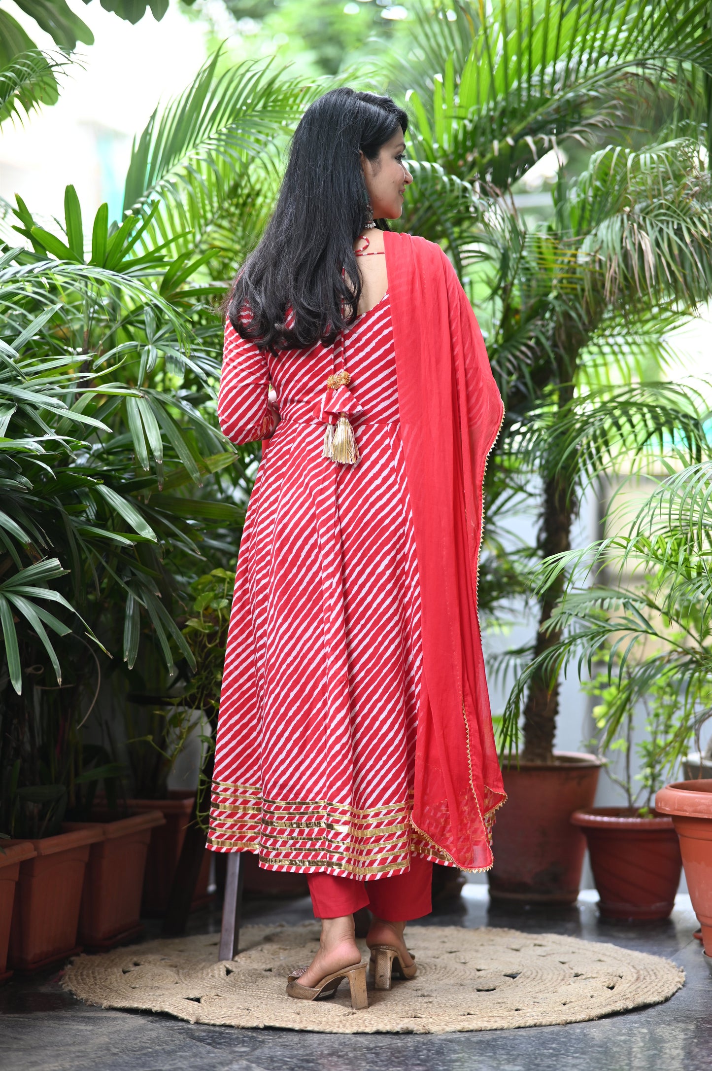 Raagini Lehariya Anarkali Suit Set