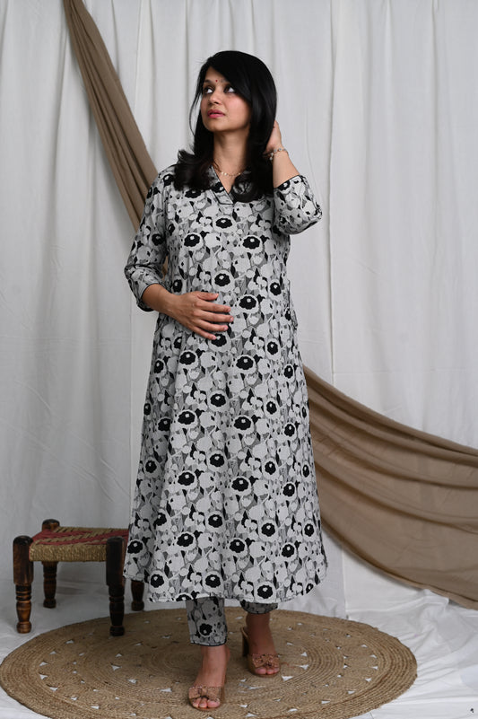 Manorama Cotton Kurta Pant Set