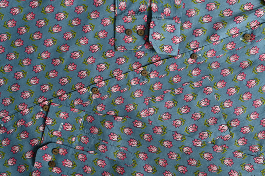 Buti Print Cotton Shirt