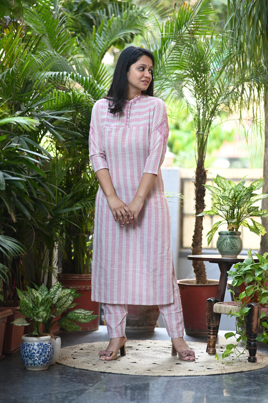 Khaadi Cotton Lining Kurta Pant Set