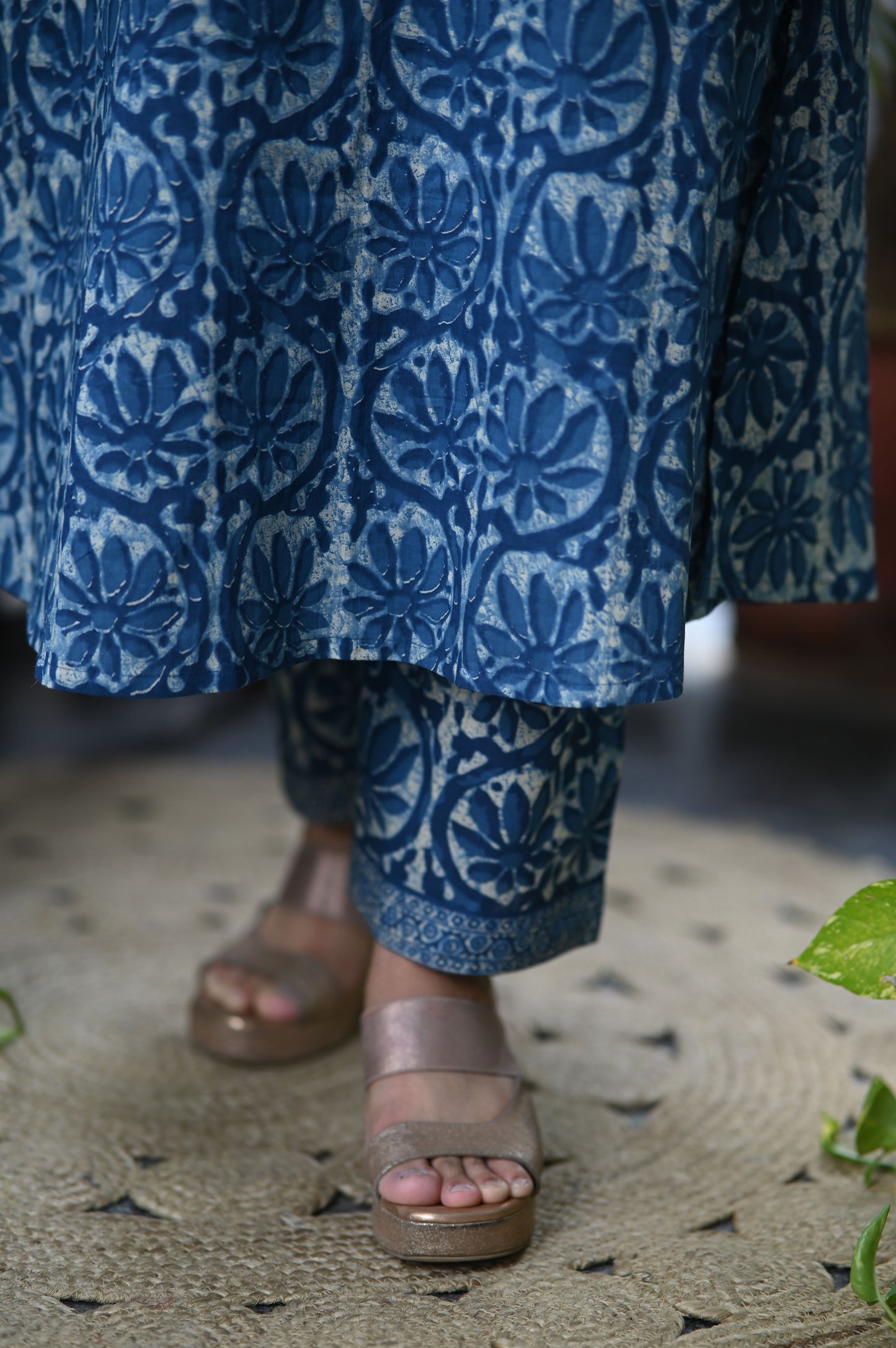 Saira Cotton Kurta Pant Set