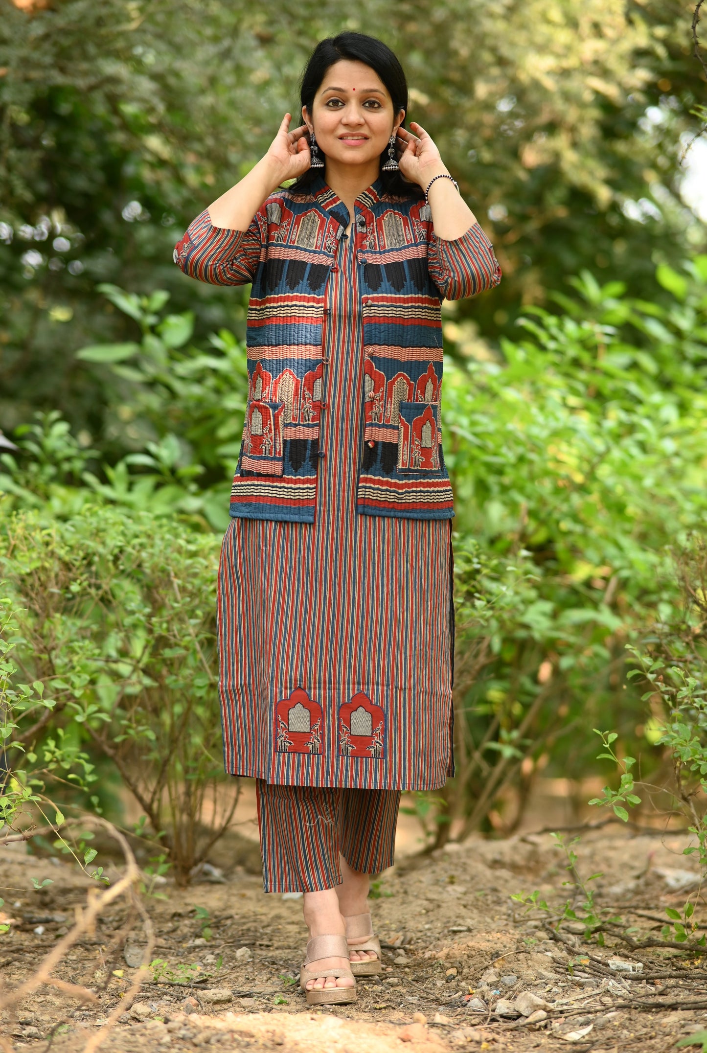 Mirza Kurta Pant with Jacket Set