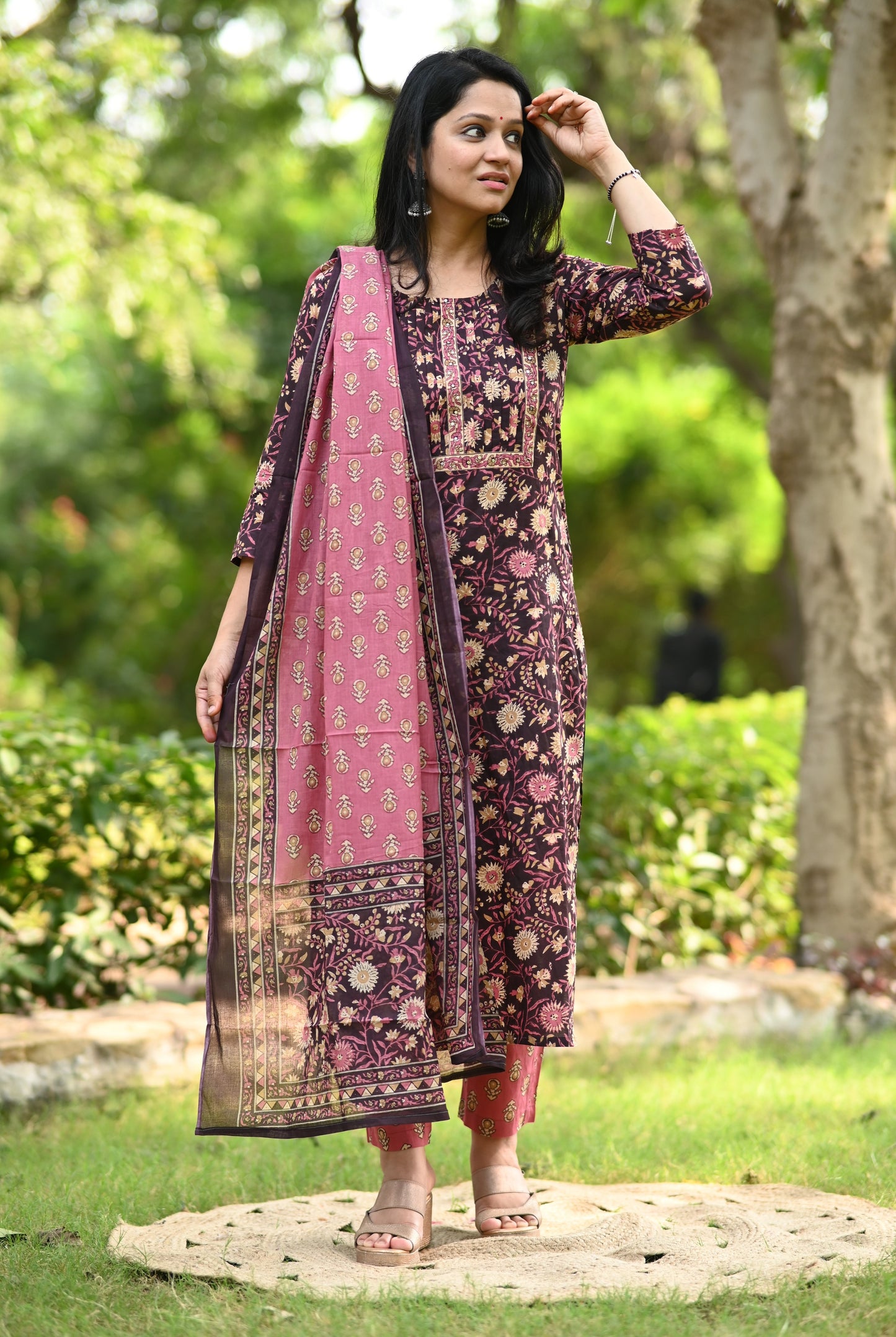 Ranjhana Cotton Suit Set