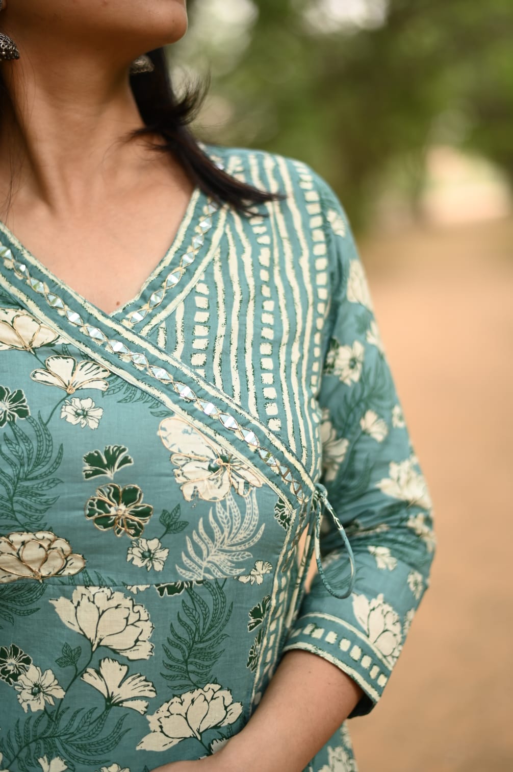 Garima A-Line Cotton Suit Set