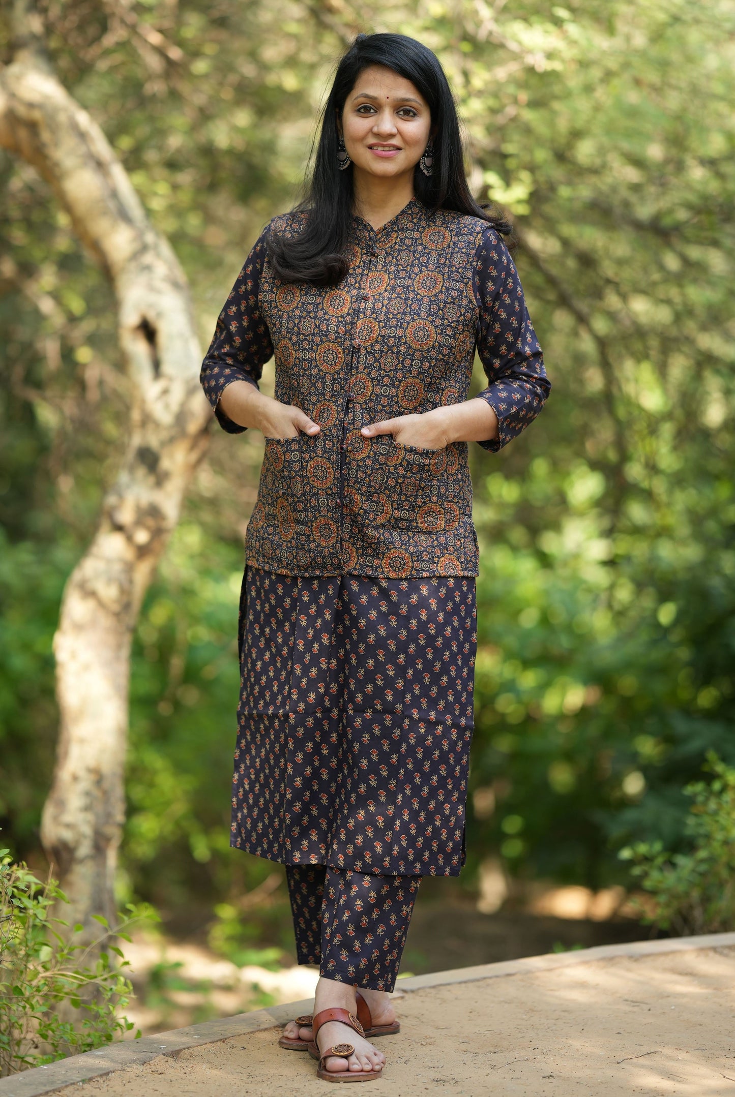 Vibha Kurta Pant with Jacket Set