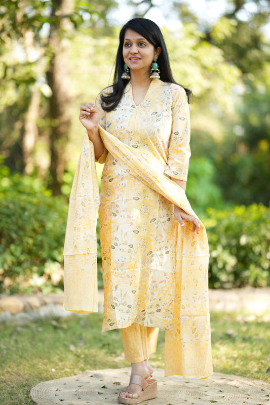 Pyaali Cotton Suit Set
