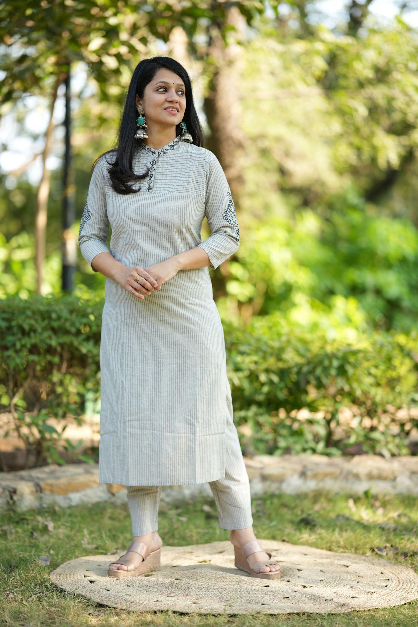 Khaadi Cotton Kurta Pant Set