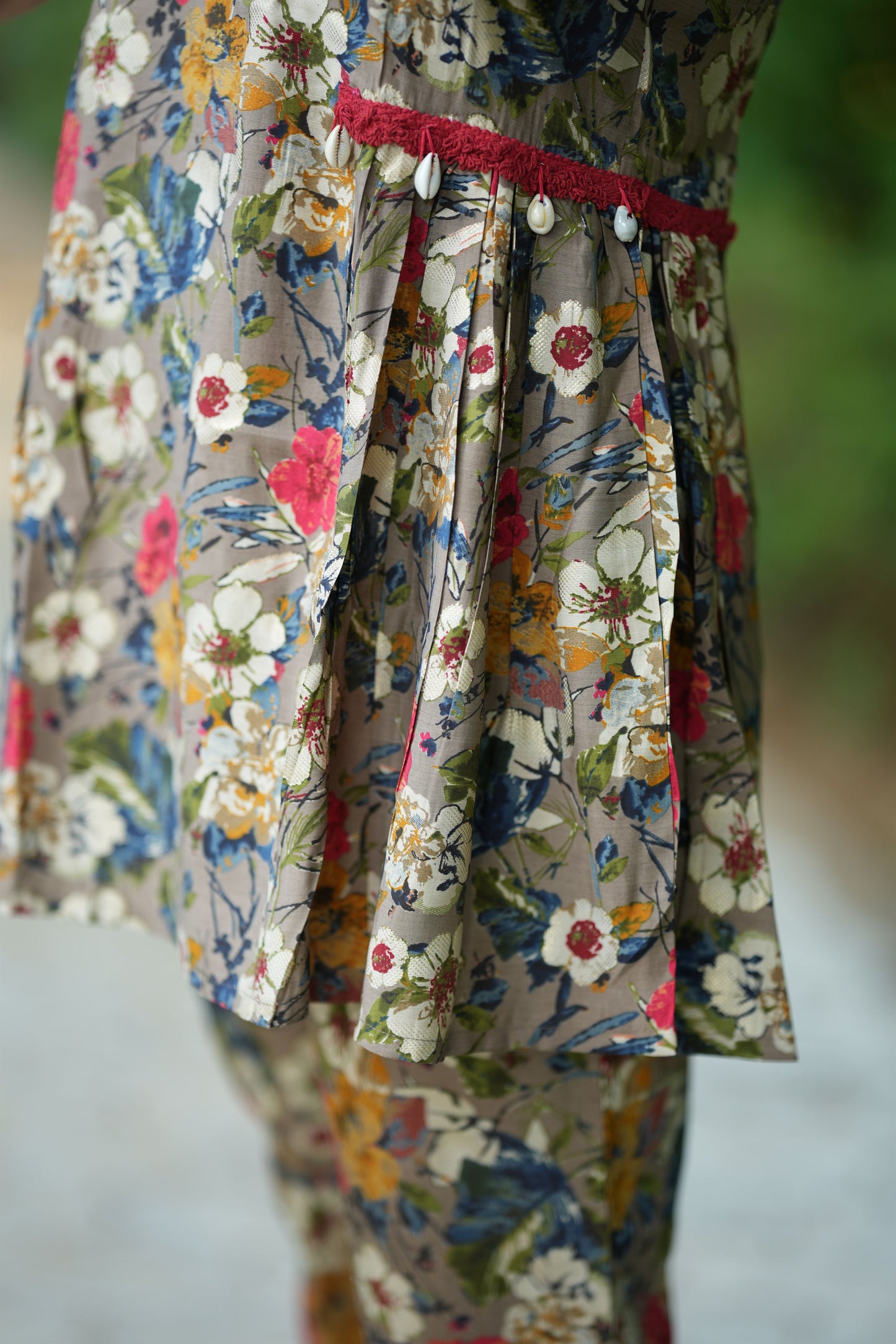 Sigma Muslin Silk Co-ord Set