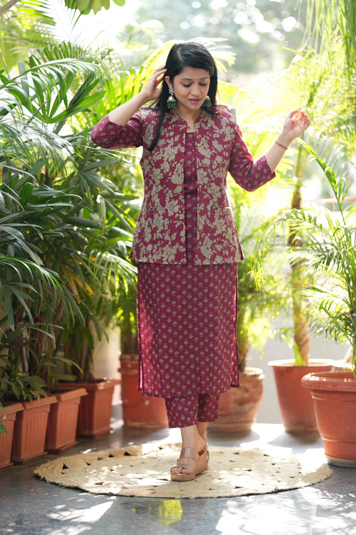 Sagun Kurta Pant with Jacket Set