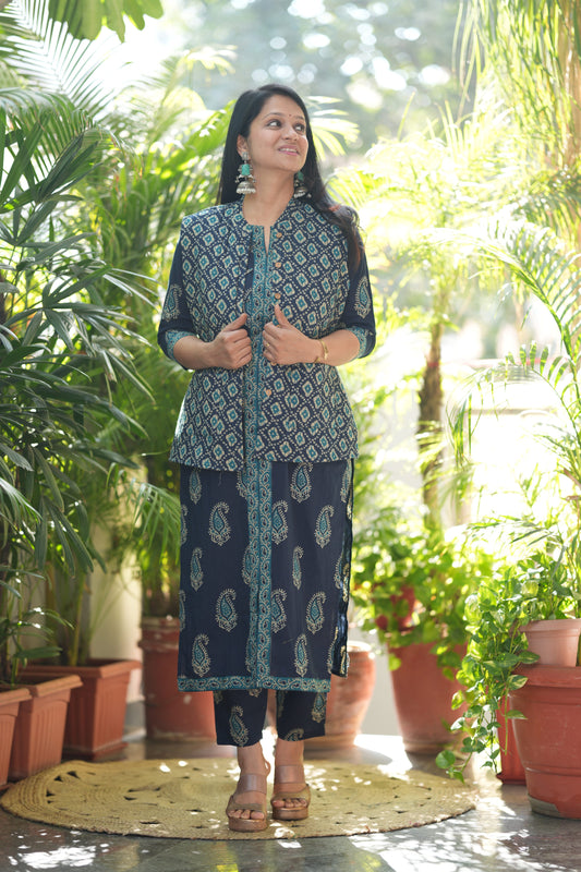 Navni Kurta Pant with Jacket Set (Copy)