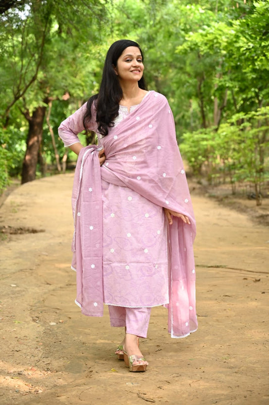 Heer Cotton Suit Set