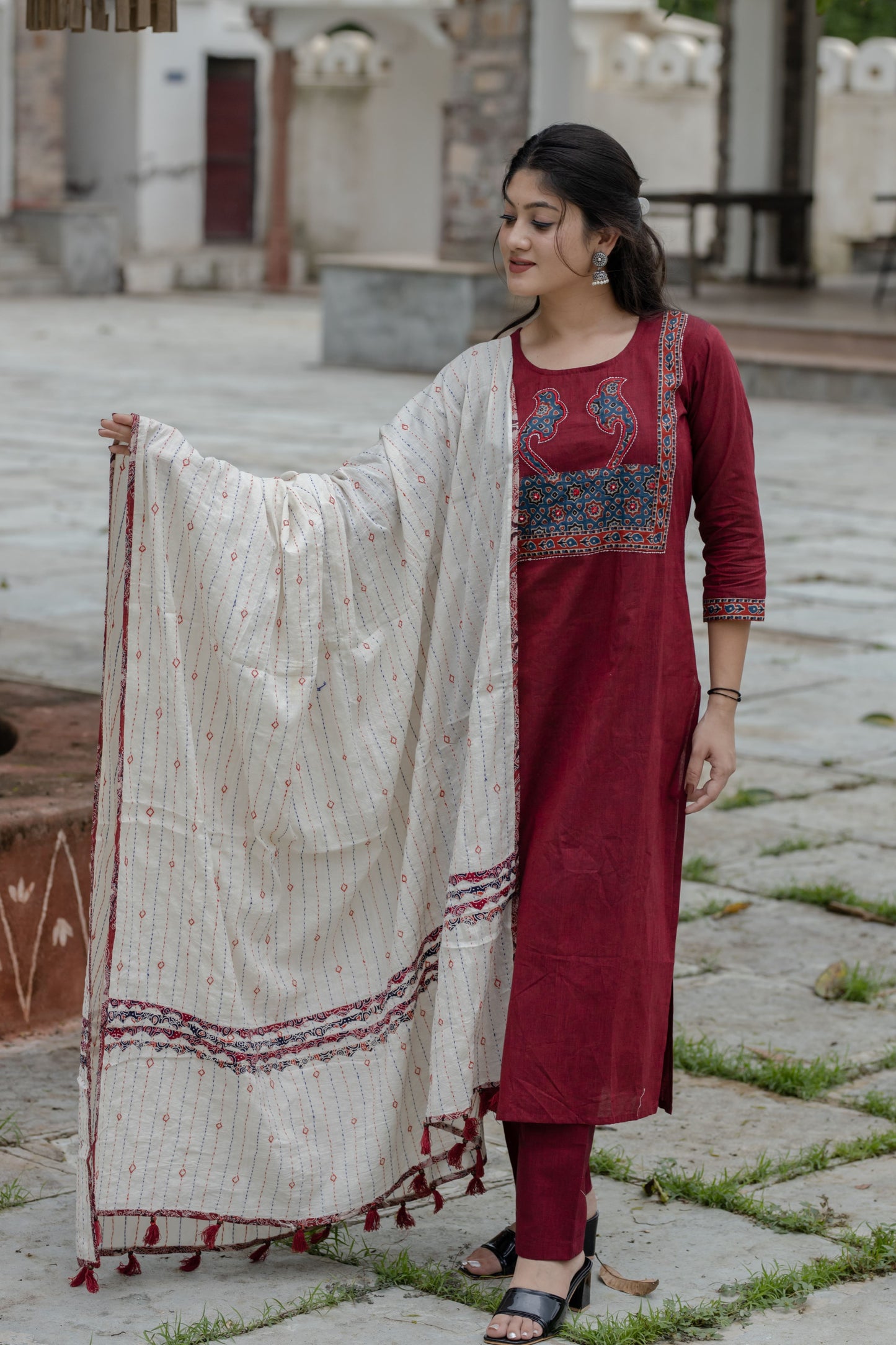 Mayuri Designer Cotton Suit Set