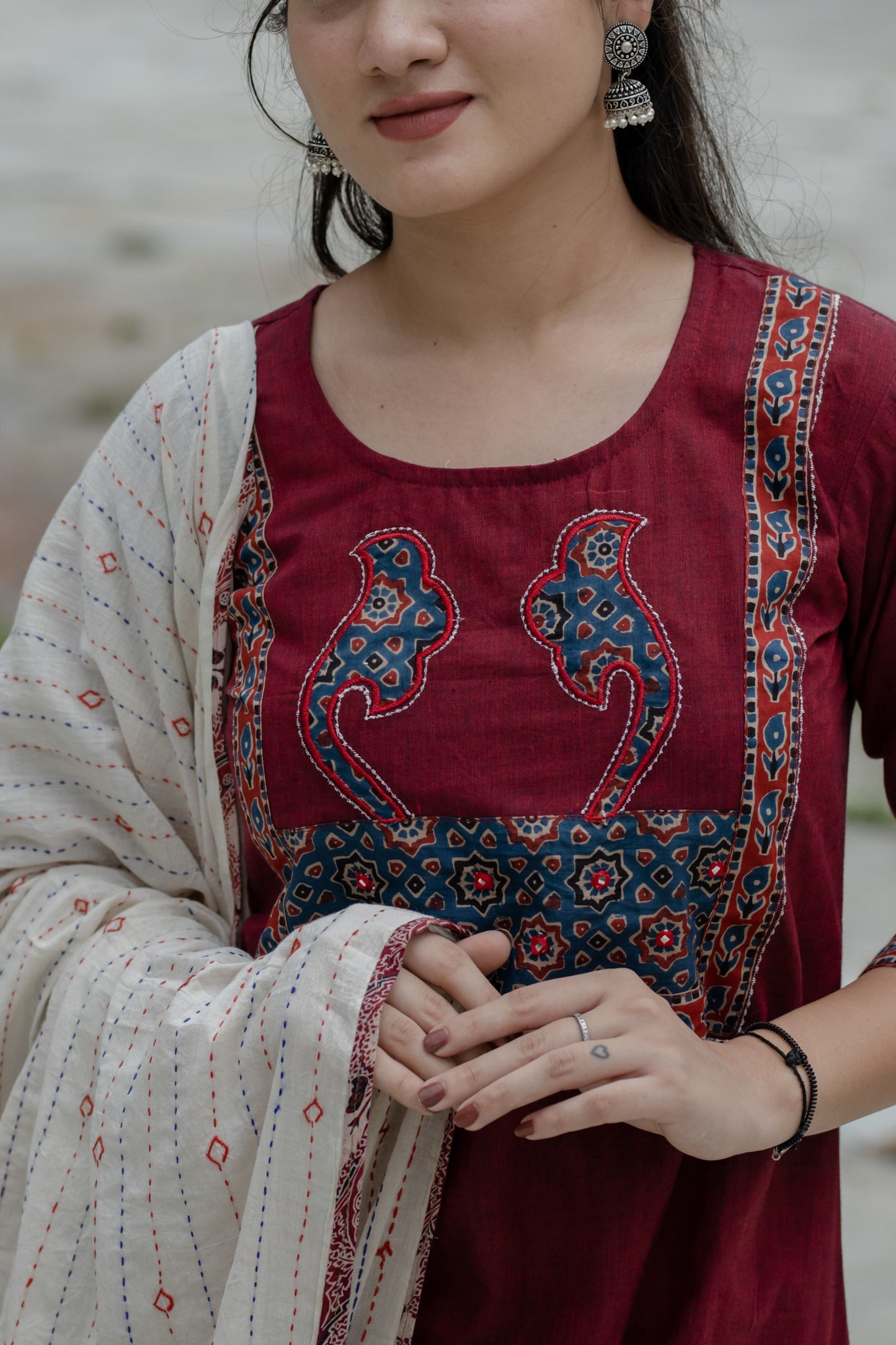 Mayuri Designer Cotton Suit Set