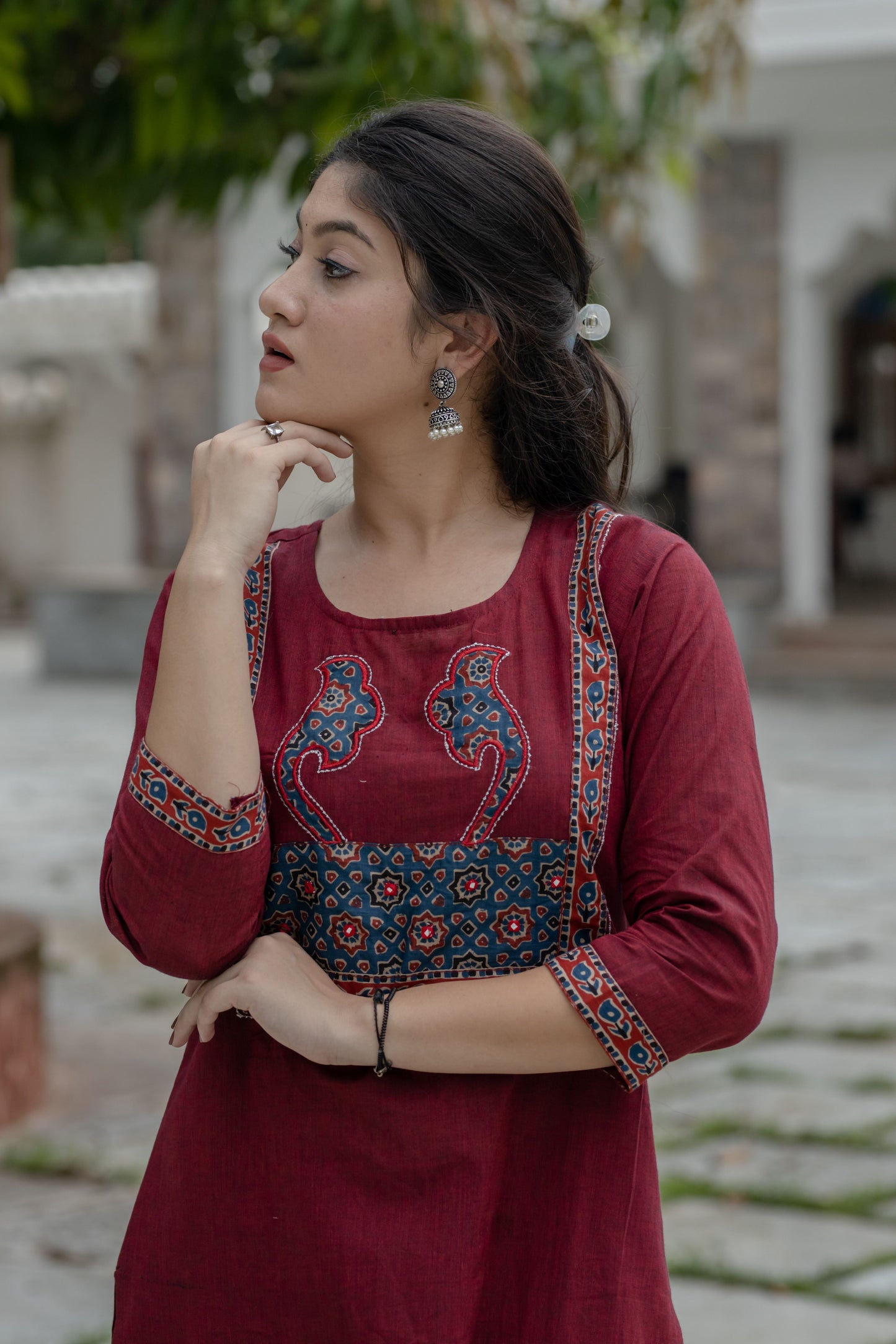 Mayuri Designer Cotton Suit Set