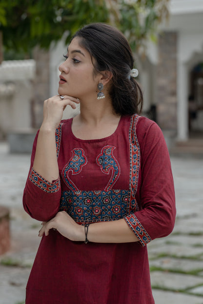 Mayuri Designer Cotton Suit Set