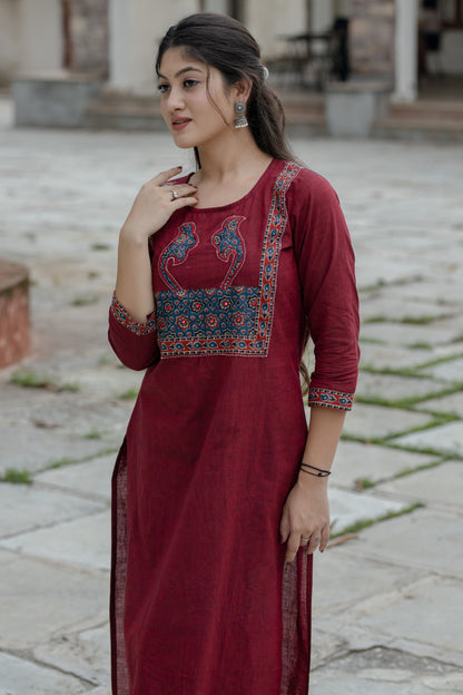 Mayuri Designer Cotton Suit Set