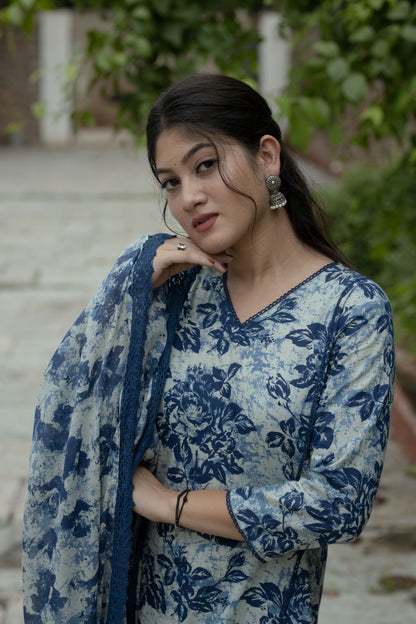 Indraani Cotton Suit Set
