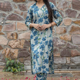 Divita Discharge Print Kurta Pant Set