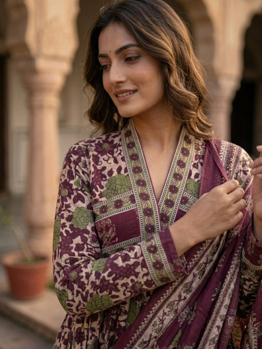Jhankaar Alia Cotton Suit Set
