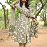 Gaargi A-Line Cotton Suit Set