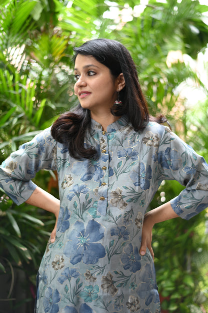 Cloud muslin silk co-ord set