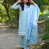 Ahoyi cotton sharara set