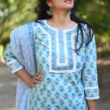 Ahoyi cotton sharara set