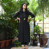 Meera Cotton Schiffli Kurta Pant