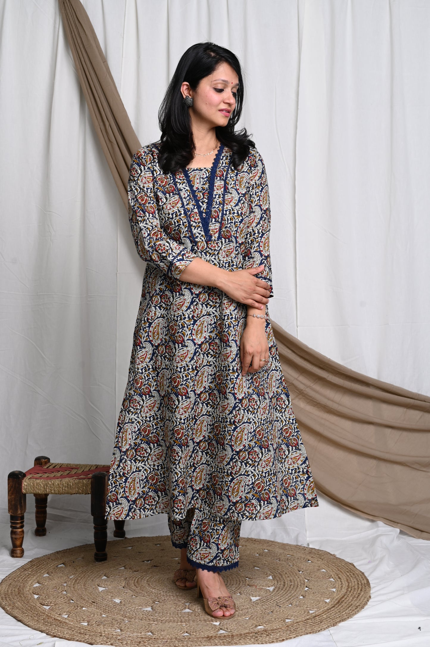 Gauri Cotton Kurta Pant Set