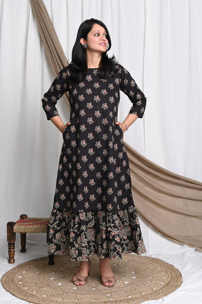 Kashish cotton midi dress