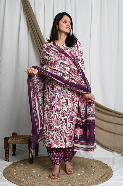 Lily Afghani Cotton Suit Set