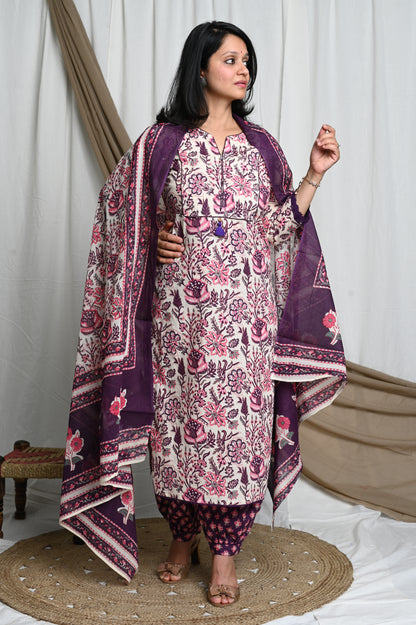 Lily Afghani Cotton Suit Set