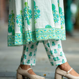 Nargis Mint Anarkali Suit Set