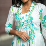 Nargis Mint Anarkali Suit Set