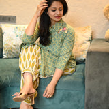 Jasmine Patiyala Kurta Pant Set