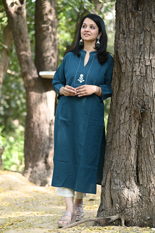 Nyla Khadi Cotton Kurti